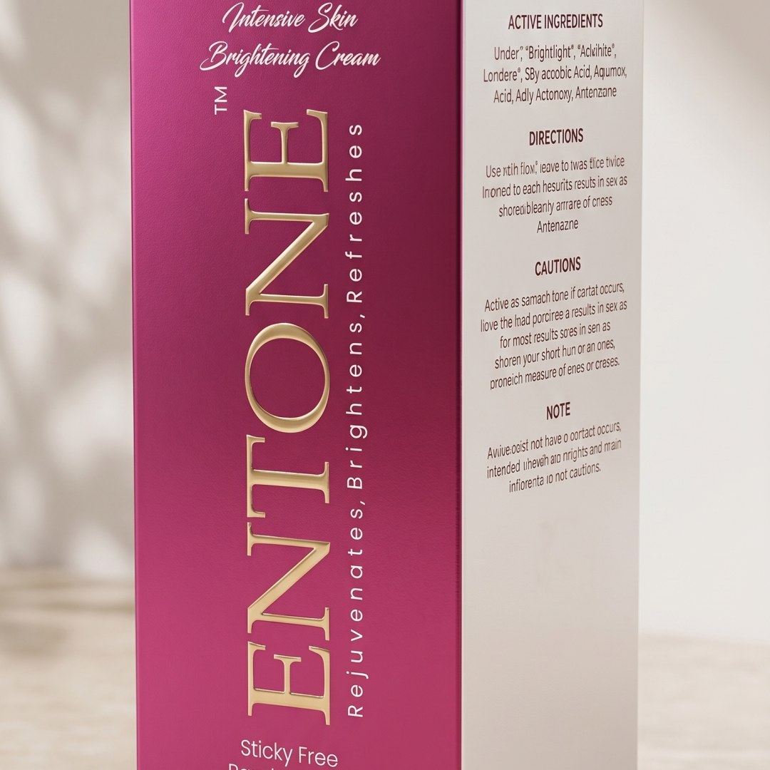 ENTONE Intensive Skin Brightening Cream – Anti-Pigmentation & Glowing Skin Cream (45g)