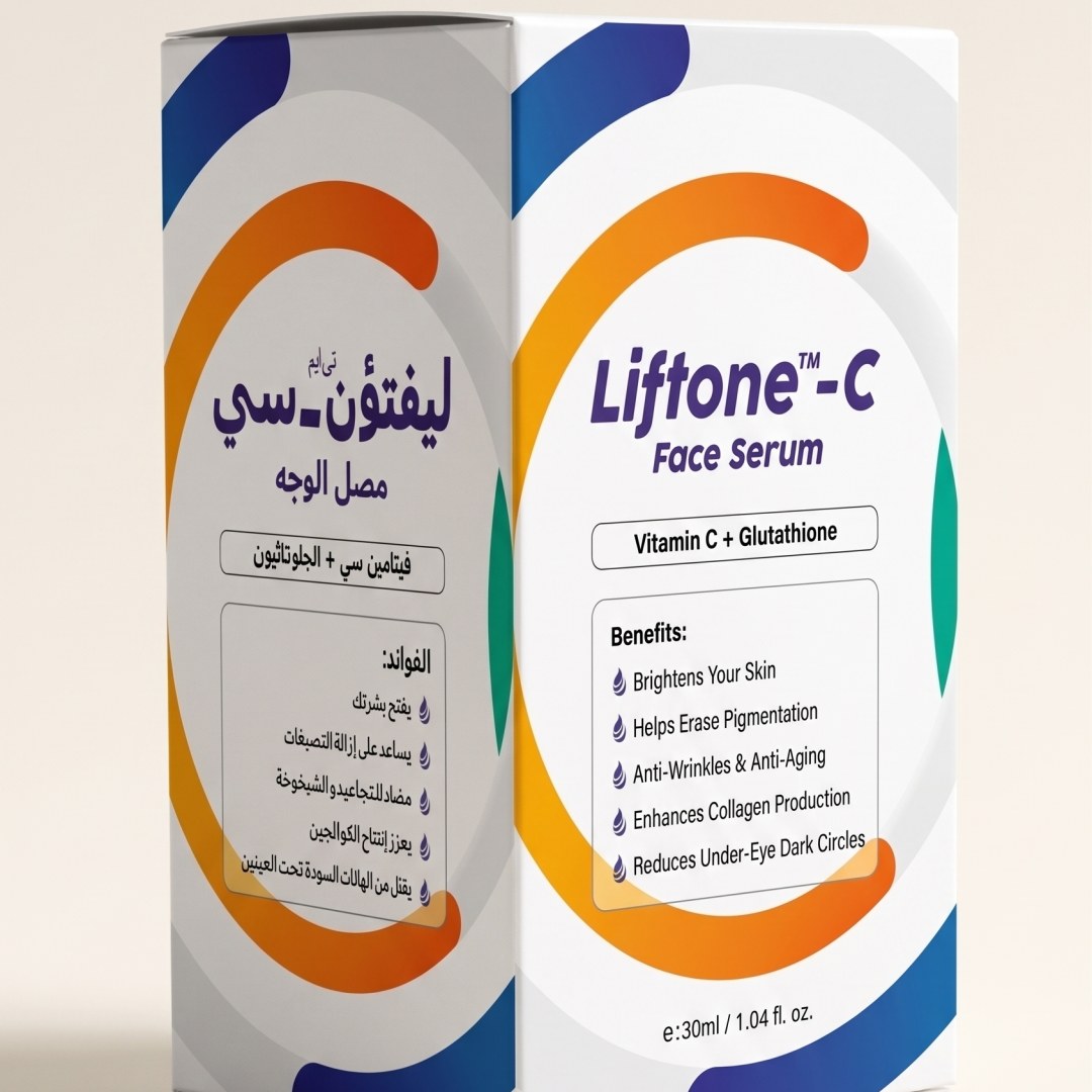 Liftone-C Face Serum – Vitamin C & Glutathione Brightening Serum (30ml)